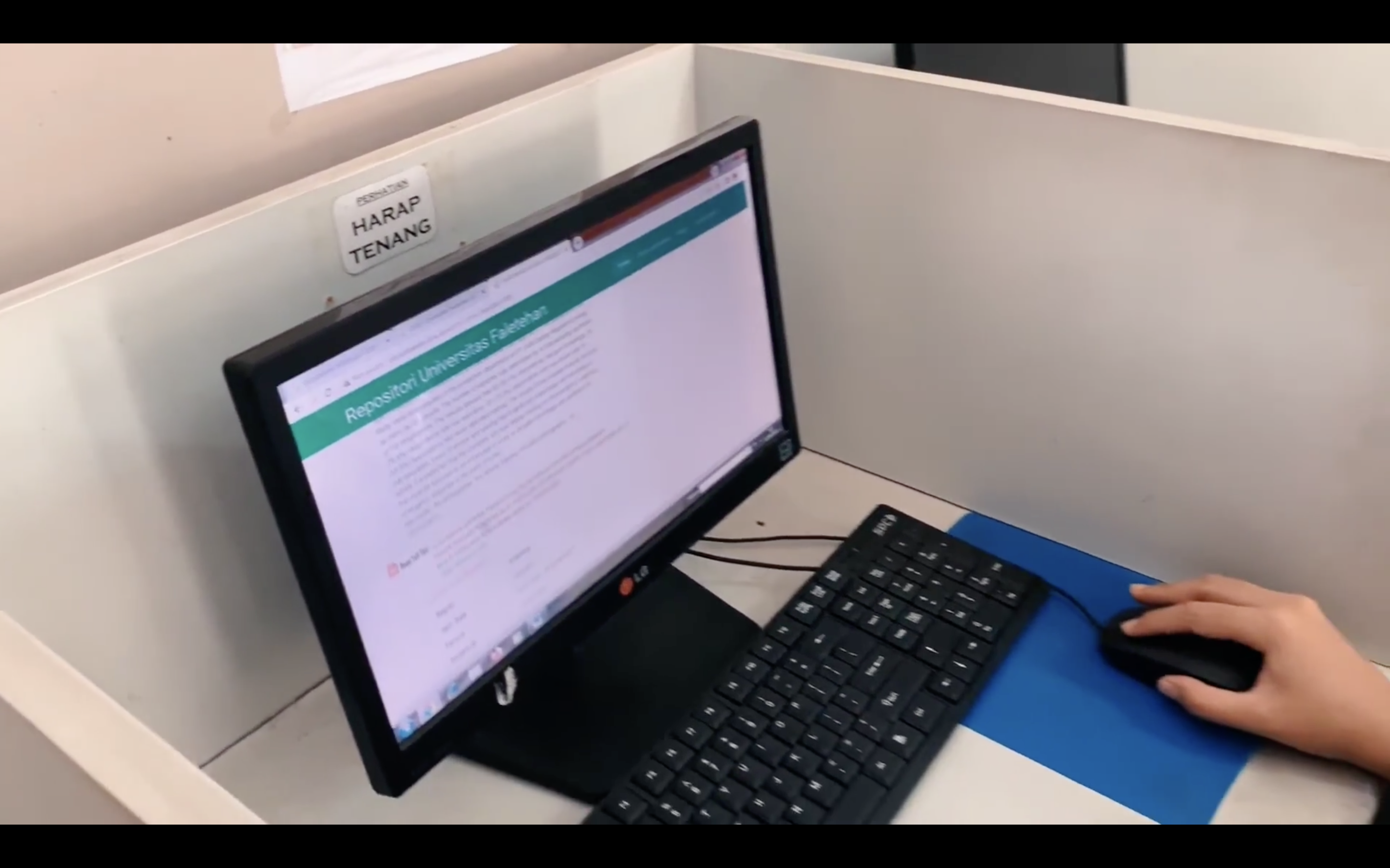 Dokumentasi Perpustakaan Pusat Universitas Faletehan