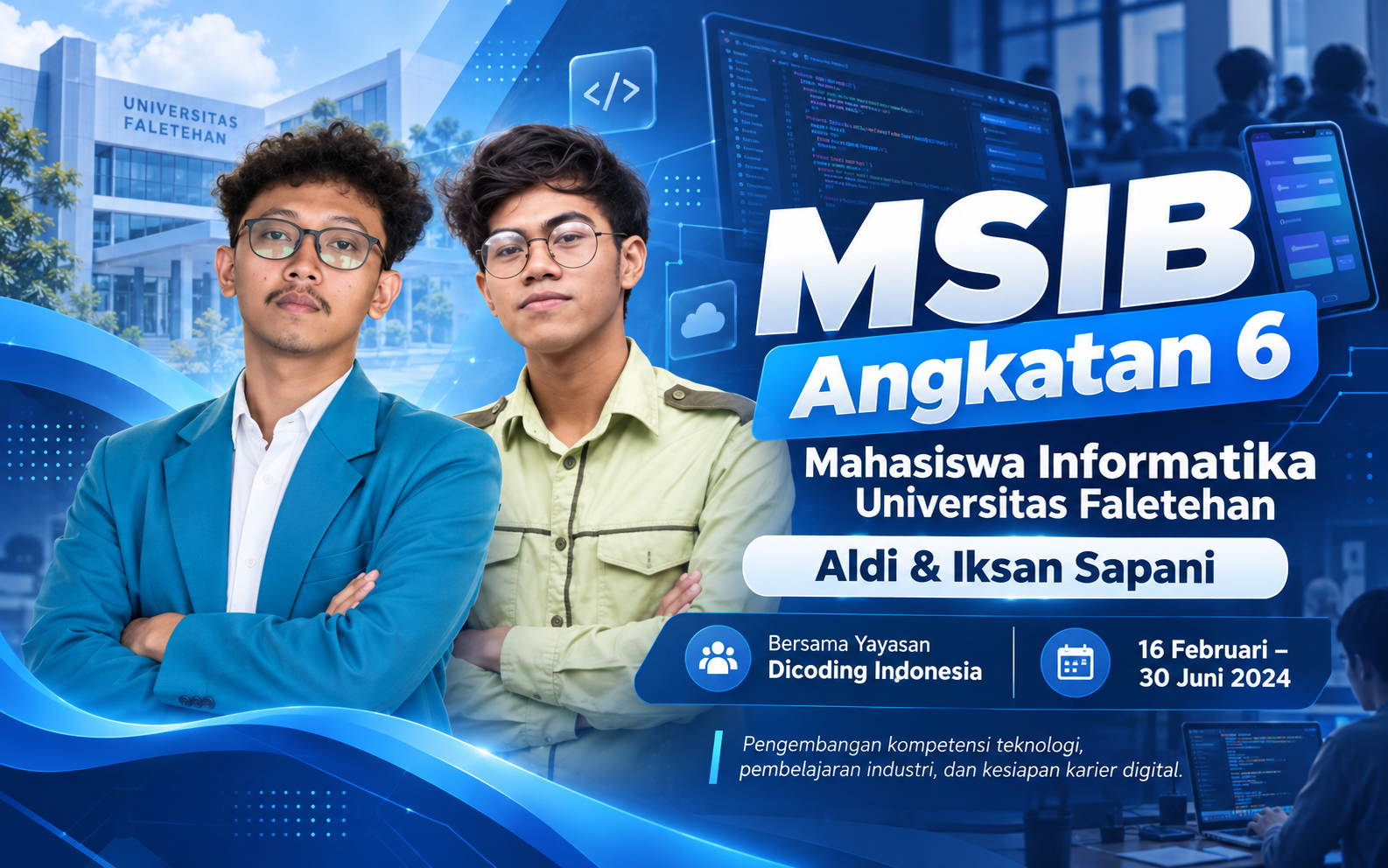 Mahasiswa Informatika Universitas Faletehan Mengikuti Program MSIB Angkatan 6 bersama Dicoding Indonesia